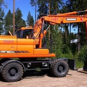Daewoo Doosan Dx140w Dx160w Excavator Operation Service Manual