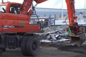 Daewoo Doosan Dx140w Dx160w Excavator Operation Service Maintenance Manual