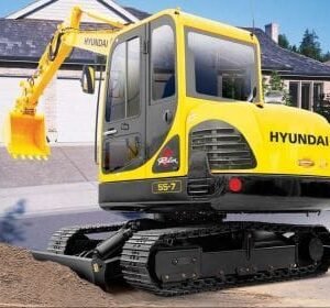 Hyundai R55-7A Excavator Workshop Service Repair Operating Manual