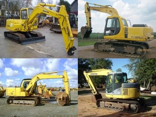 Komatsu Service Pc200-5, Pc200-5 Mighty Manual Excavator Repair