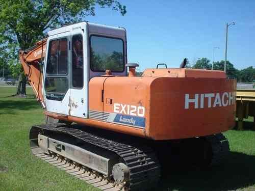 Hitachi EX120 Excavator Repair Manual