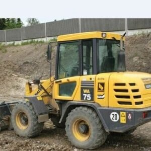 Komatsu WA65-3, WA65-3, WA75-3 Wheel Loader Service Manual