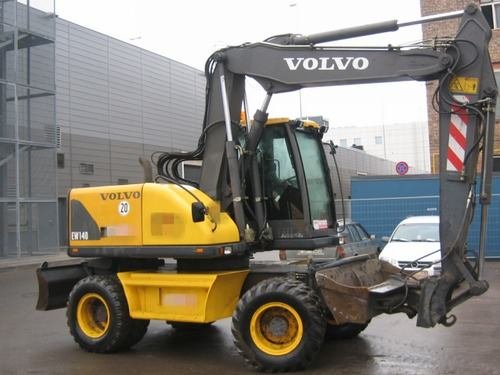 Volvo Ew140 Wheeled Excavator Service Repair Manual