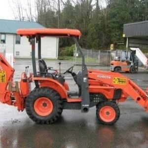 Kubota B26 Tractor Backhoe