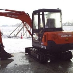 Doosan Daewoo Solar 035 Mini Excavator Full Parts Pdf Manual