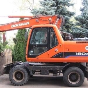 Doosan Daewoo Solar 180W-V Wheel Excavator Pdf Manual