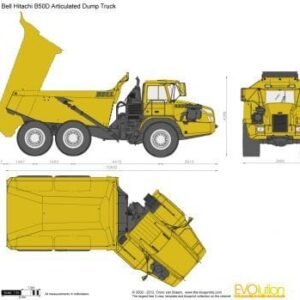 Hitachi B50D Mk III 6x6 Dump Truck Workshop Service Repair Pdf Manual