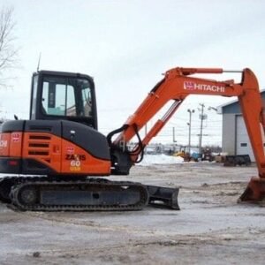 HITACHI ZAXIS 60USB-3 Hydraulic EXCAVATOR Operator Pdf Manual
