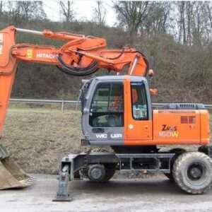 Hitachi Zaxis 130w 160w Excavator Operator Manual