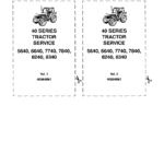 Ford New Holland 5640 6640 7740 Tractor Service Workshop Manual