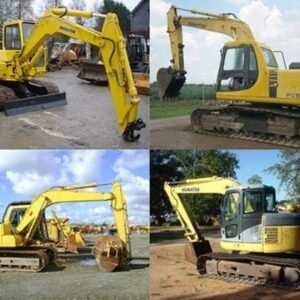 Komatsu Service PC228USLC-1, PC228US-2, PC228USLC-2 Shop Manual Excavator Repair Book