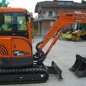 Daewoo Doosan Dx30z Excavator Service Parts Catalogue Manual