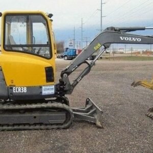 Volvo Ecr38 Compact Excavator Service Parts Catalogue Pdf Manual