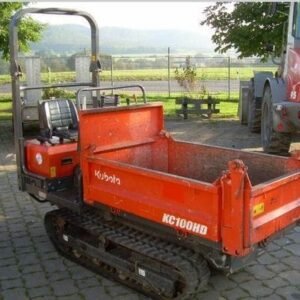 Cat Repair Manual (PDF) Kubota KC100HD Dumper Workshop Service Repair Manual