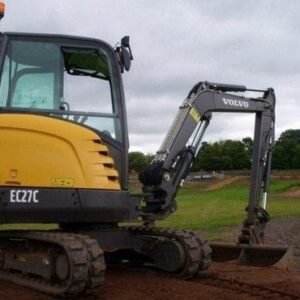 Volvo Ec27c Compact Excavator Service Parts Catalogue Manual