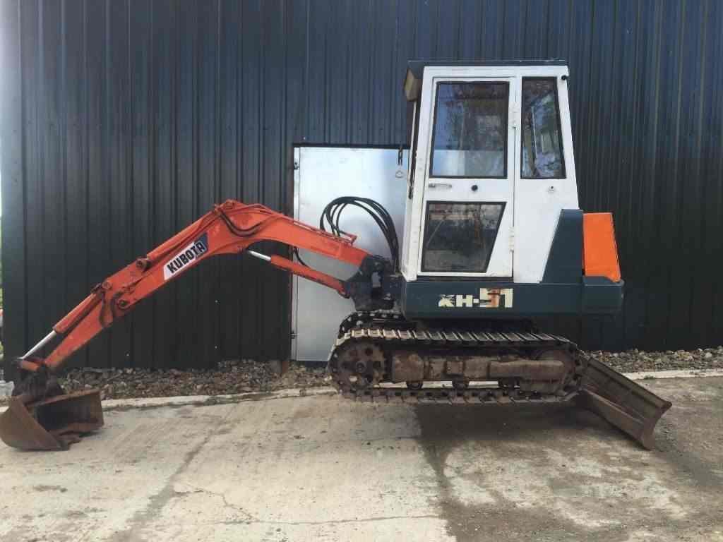 Kubota Kh-51 Excavator Workshop Repair Service Pdf Manual