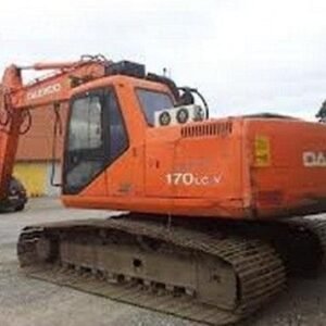 Daewoo Doosan Solar 170lc-v Crawler Excavator Service Parts Manual