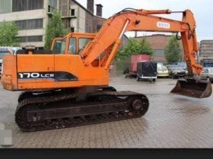 Daewoo Doosan Solar 170-Ⅲ Crawler Excavator Catalogue Manual