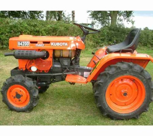 Kubota B4200D Tractor Illustrated Parts Manual