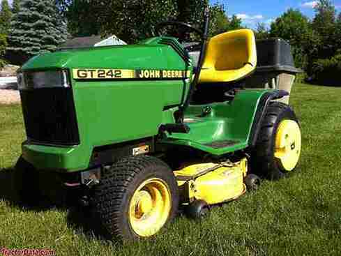 John Deere Lawn Tractor GT242-GT262-GT275 Service Manual