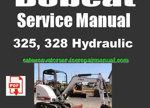 Bobcat 325, 328 Hydraulic Excavator