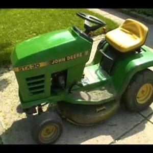 Jhon Deere Stx30 Lawn Tractor Service Repair Manual