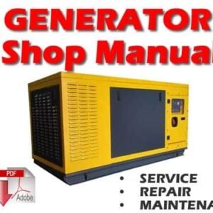 Komatsu Generator EG550-1 Engine SA6D170-A-1 Service Repair Manual