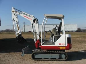 Takeuchi Tb125 Repair Manual, Parts And Operators Manual