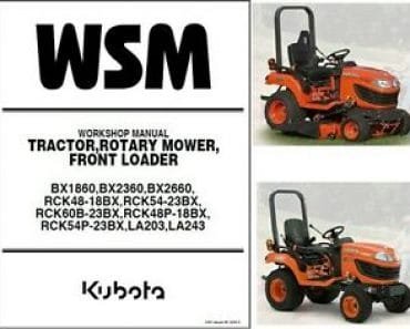 thumbnail interactive-video image 1 of Kubota B5100 B6100 B7100 Tractor Service Manual – Workshop Repair, 438 Pages, USA 1 of 5