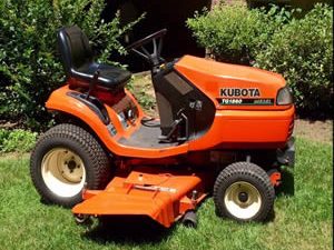 Kubota Tg1860 Tg1860g Lawn Garden Tractor Manual