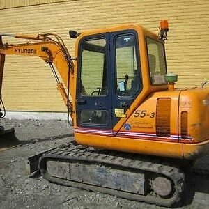 Hyundai Robex 55-3 Crawler Excavator Service Manual
