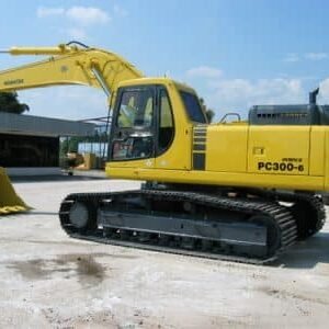 Komatsu PC300-6 PC350-6 Hydraulic Excavator Service Repair