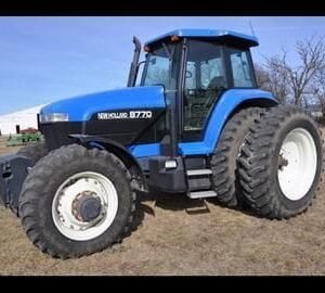 NEW HOLLAND 8770 6 CYLINDER AG TRACTOR MASTER ILLUSTRATED PARTS LIST MANUAL