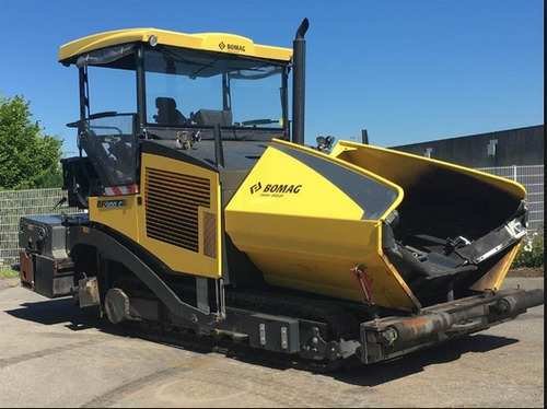 Bomag BF 300 P Asphalt pavers Service Parts Manual