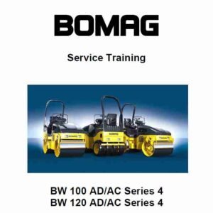 Bomag Rollers BW100AD AC Series 4 BW120AD AC
