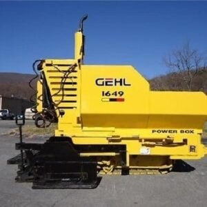 Gehl 1639 1649 Powerbox Propelled Paver Parts Manual