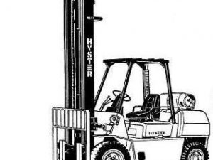 Hyster F005 H70xl H80xl H90xl H100xl H110xl Forklift Service Manual