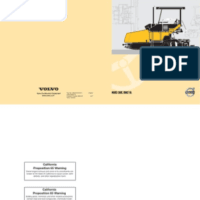 Volvo ABG 225-325 Operation Maintenance Manual