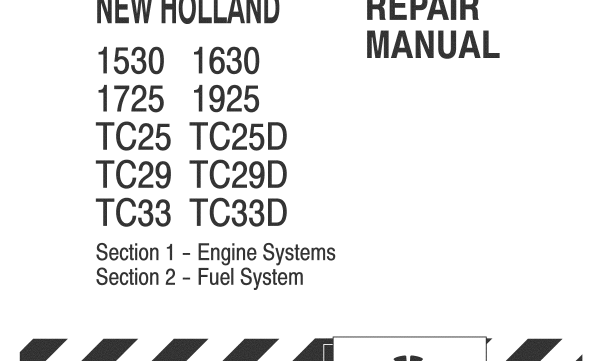 New Holland Ford 1530 1630 Tractor Service Repair