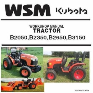Kubota B2050 B2350 B3150