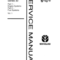 Ford New Holland Series 10 & Series 30 Tractor Models 2310, 2610, 2810, 3610, 3910, 4110, 4610, 5610, 6610, 7610, 7710, 7810, 8210 Best Repair Service Manual