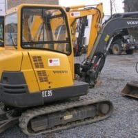 Volvo EC35 Compact Excavator Service Parts Catalogue Manual
