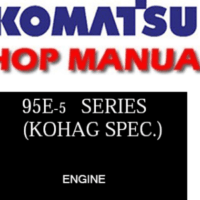 Instant Download Komatsu 95E-five Series Diesel Engine Service Repair Manual