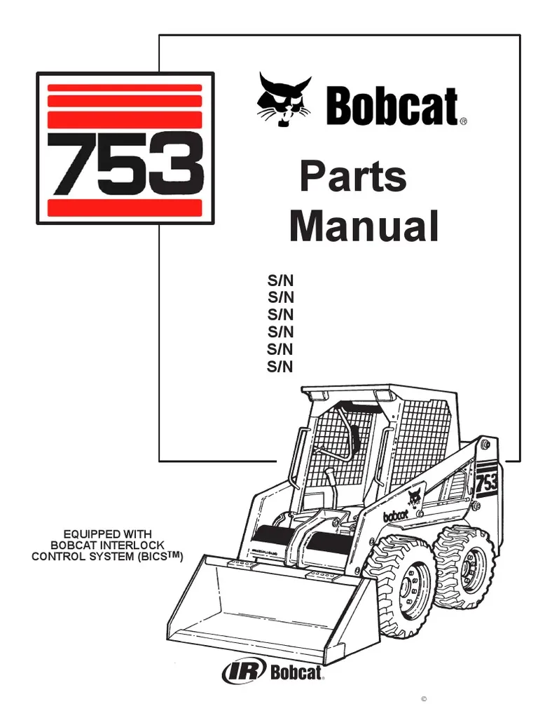 Bobcat 753 Skid Steer Loader