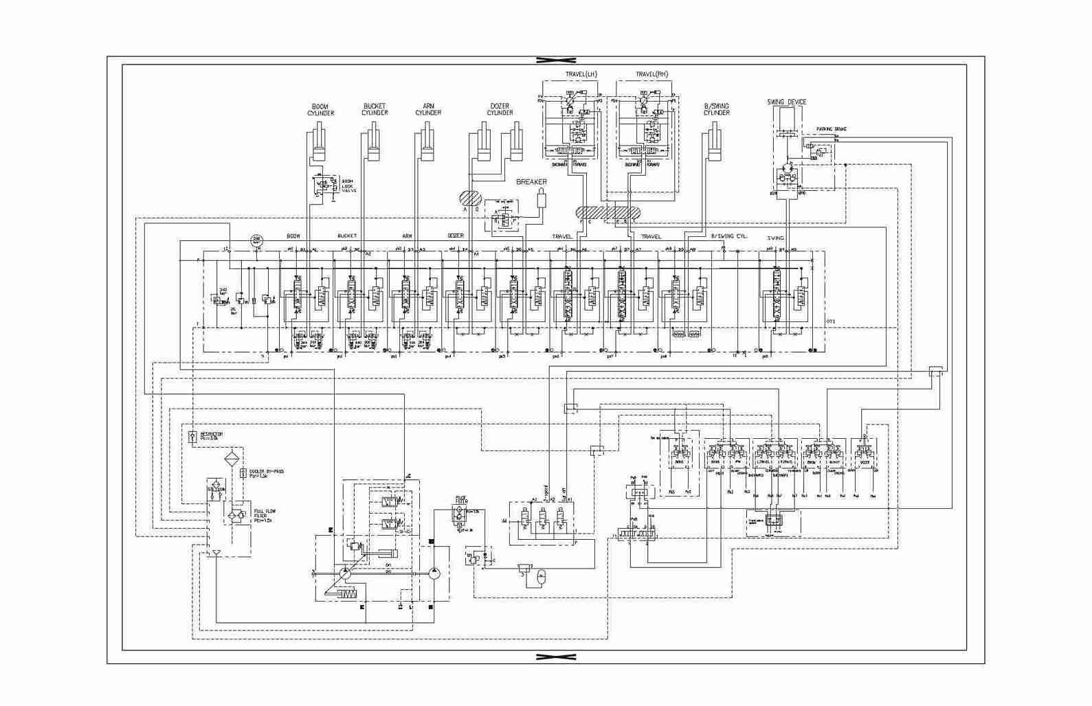 Cat Repair Manual (PDF) Daewoo Doosan Solar 75-V 075-V Schematics Manual