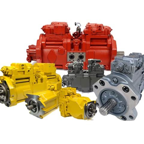 Excavator hydraulic pump