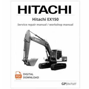 Hitachi EX150 Workshop Service Repair Pdf Manual