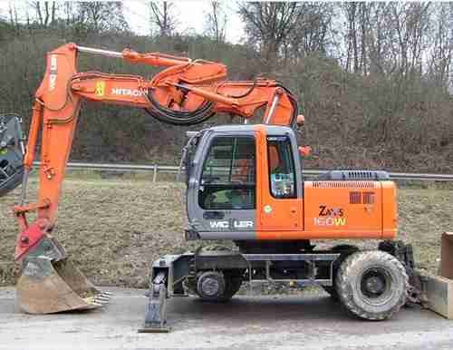 Hitachi Zaxis 180w 210w Wheeled Excavator Operator Manual Pdf