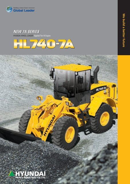 Hyundai Wheel Loader HL740-7A, HL740TM-7A Operating Manual