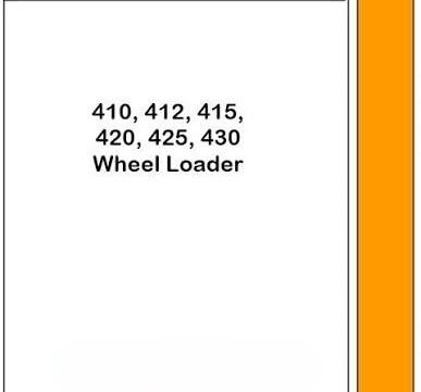 JCB 410, 412, 415, 420, 425, 430, 430Z, 430ZX Service Manual